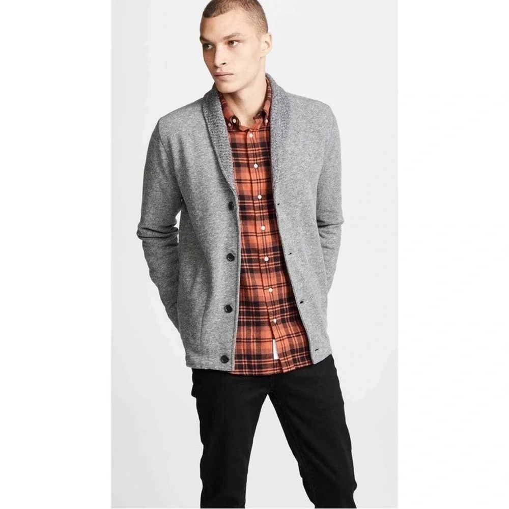 Billy Reid Mouline Regular Fit Cardigan Men’s XL